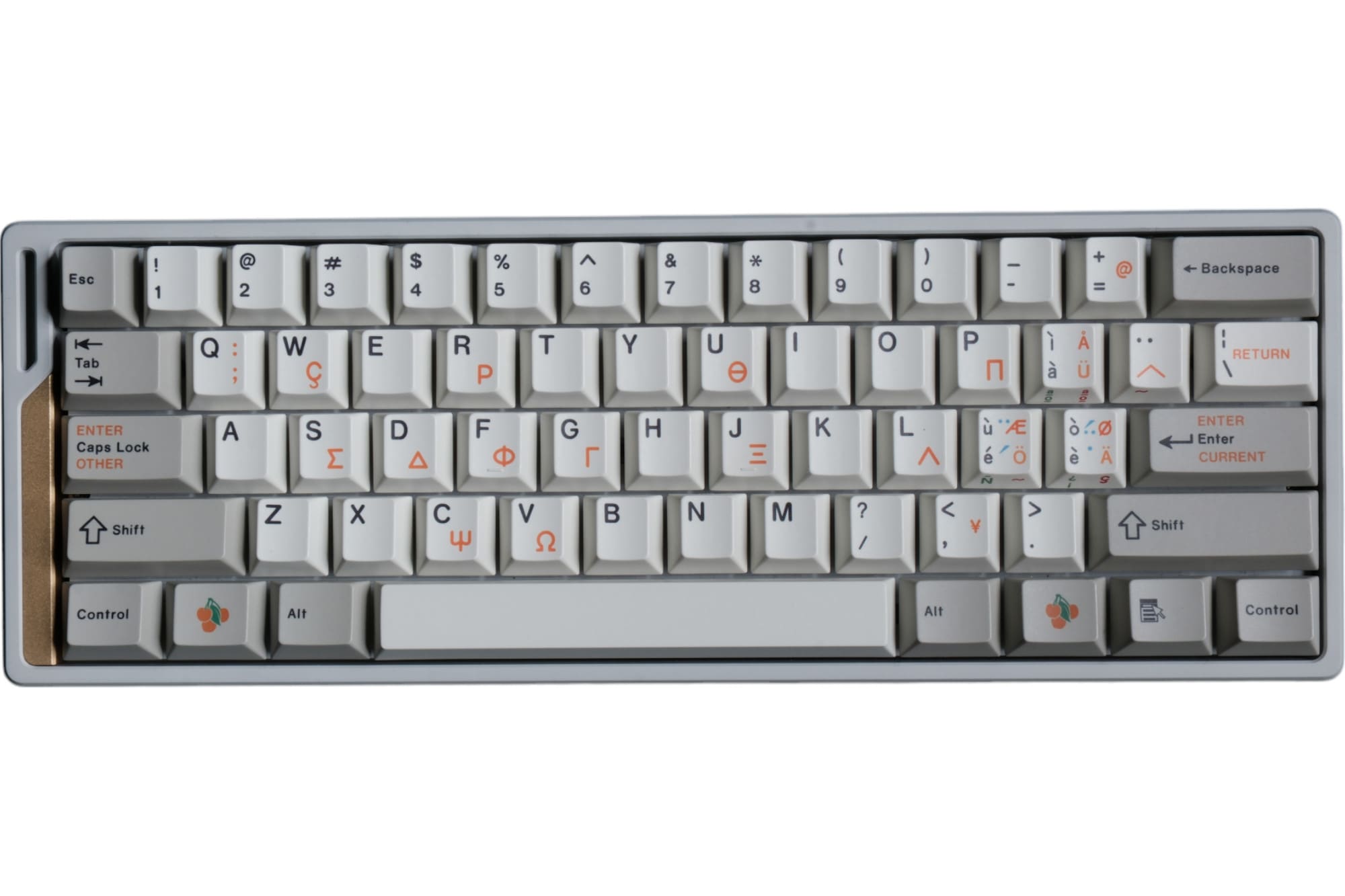JC Studio Greek Orange Keycap Kit · Milktooth